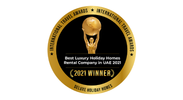 International Travel Awards 2021 - Best Luxury Holiday Homes Rental Company in UAE